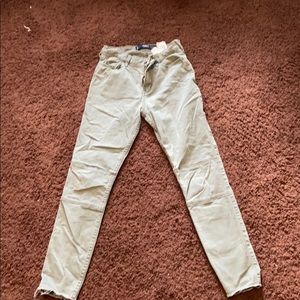 Hollister Army Green jeggings